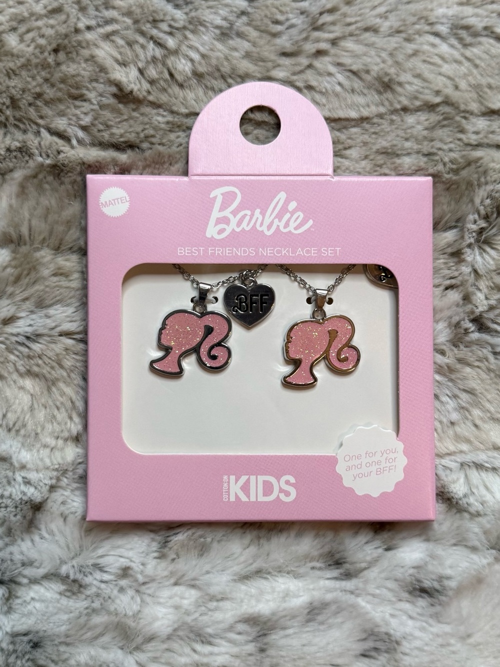 *NWT* Cotton On Kids’ Mattel Barbie Best Friends Necklace Set